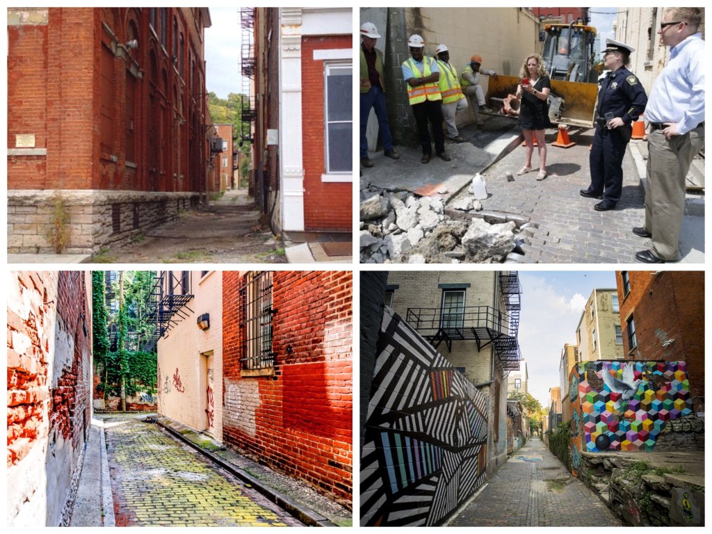 Previously unknown alleys in Cincinnati gained prominence over past 4&nbsp;years